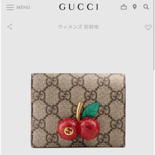 Gucci - GUCCI さくらんぼ 財布の通販 by マンゴープリン's shop