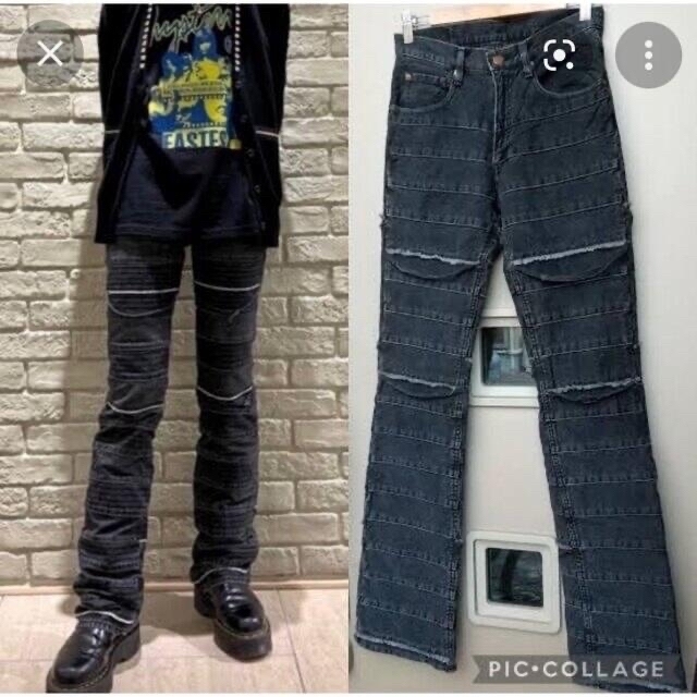ヒステリックグラマー HYSTERIC GLAMOUR ツギハギ デニム ヘビ