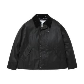 バーブァー(Barbour)のほぼ未使用】黒40 バブアーTRANSPORT WAX JACKET(ブルゾン)