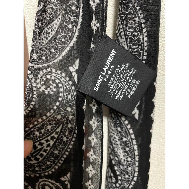 Saint Laurent Paris 19ss ペイズリー スカーフ-