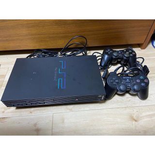 プレイステーション2(PlayStation2)のプレステーション2 本体＋ソフト3点(家庭用ゲーム機本体)