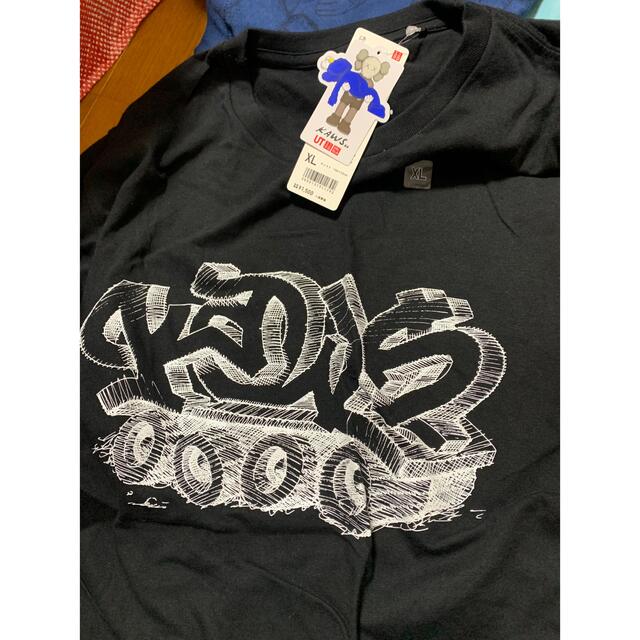 ユニクロ カウズ KAWS tシャツ XL 新品5枚セット XL UNIQLO KAWS Black ユニクロ カウズ スウェット ブラック
