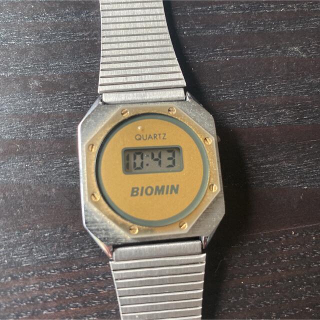人気の BIOMIN 非売品 QUARTZ 超希少品 腕時計 腕時計(デジタル)