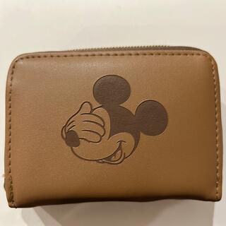 ディズニー(Disney)のDisney MICKEY MOUSE カードケースBOOK BROWN(財布)