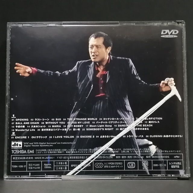 矢沢永吉　TONIGHT THE NIGHT！～ありがとうが爆発する夜DVD