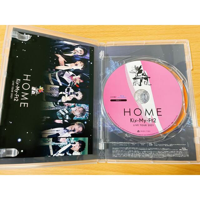 Kis-My-Ft2(キスマイフットツー)のKis-My-Ft2 LIVE TOUR 2021 HOME Blu-ray2枚 エンタメ/ホビーのDVD/ブルーレイ(ミュージック)の商品写真