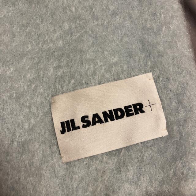 Jil Sander(ジルサンダー)のhide81様専用JIL SANDER ジルサンダー ライトブルーモヘアマフラー レディースのファッション小物(マフラー/ショール)の商品写真