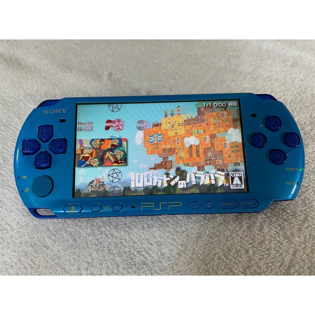 良品　PSP-3000 ( PSPJ-30027) マリンブルー/スカイブルー 5