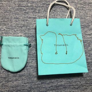 ティファニー(Tiffany & Co.)のティファニー　18Kゴールドチェーン　61センチ(ネックレス)