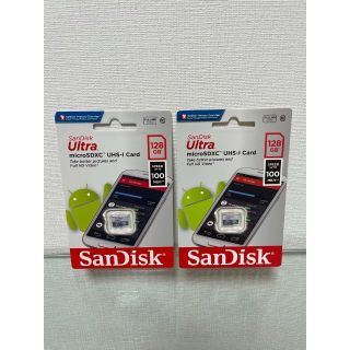 SanDisk microSD 128GB マイクロSDカード 2枚(その他)