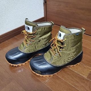 ザノースフェイス(THE NORTH FACE)の【美品】ノースフェイス スノーショット6 カーキ 26cm(ブーツ)