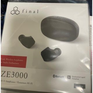 final ZE3000 black(ヘッドフォン/イヤフォン)