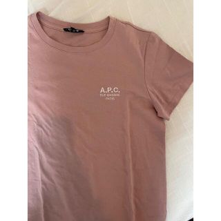 アーペーセー(A.P.C)のA.P.C Tシャツ ピンク　M アーペーセー(Tシャツ(半袖/袖なし))