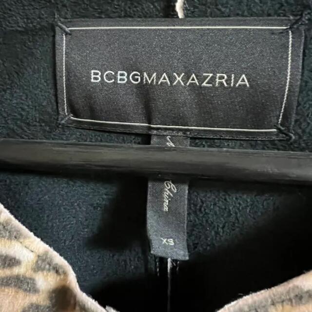 BCBGMAXAZRIA(ビーシービージーマックスアズリア)の【値下げ】BCBG★レオパード柄ロングコート レディースのジャケット/アウター(毛皮/ファーコート)の商品写真