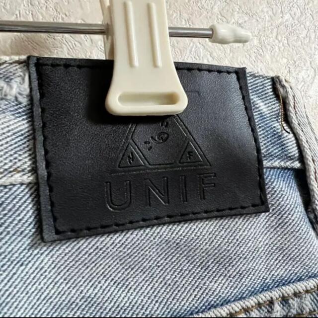 UNIF(ユニフ)のUNIF ダメージデニム レディースのパンツ(デニム/ジーンズ)の商品写真