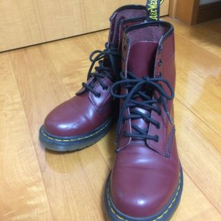 ドクターマーチン(Dr.Martens)のドクターマーチン チェリーレッド 8ホール(ブーツ)