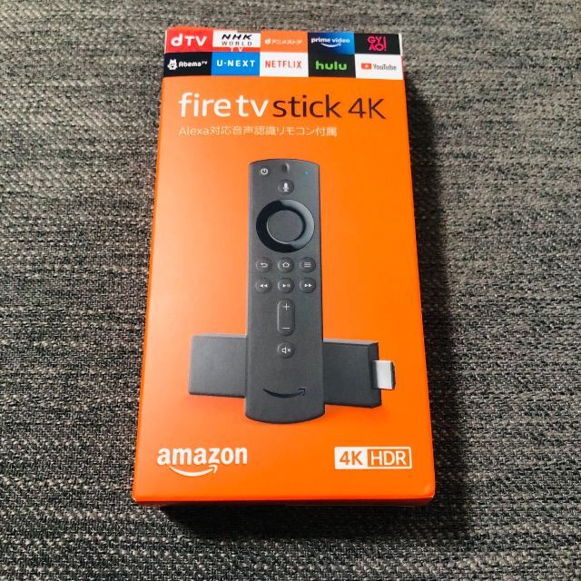 Fire TV Stick 4K Alexa対応音声認識リモコン付　新品未開封