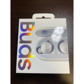 ギャラクシー(Galaxy)のSAMSUNG  GALAXY BUDS WHITE(ヘッドフォン/イヤフォン)