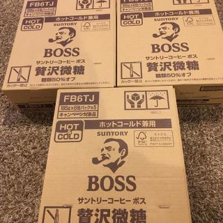 ボス(BOSS)のBOSS 贅沢微糖　サントリーコーヒー　ボス　SUNTORY(コーヒー)