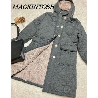 マッキントッシュ(MACKINTOSH)の★りり様専用★マッキントッシュ　ロングコート　キルティング　裏ボア　Sサイズ(ロングコート)