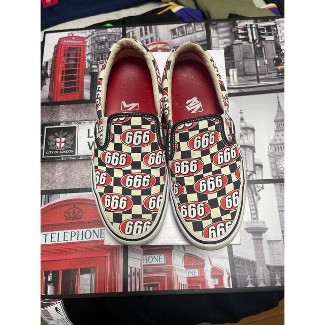 Supreme(シュプリーム)のSupreme Vans Slip On メンズの靴/シューズ(スニーカー)の商品写真