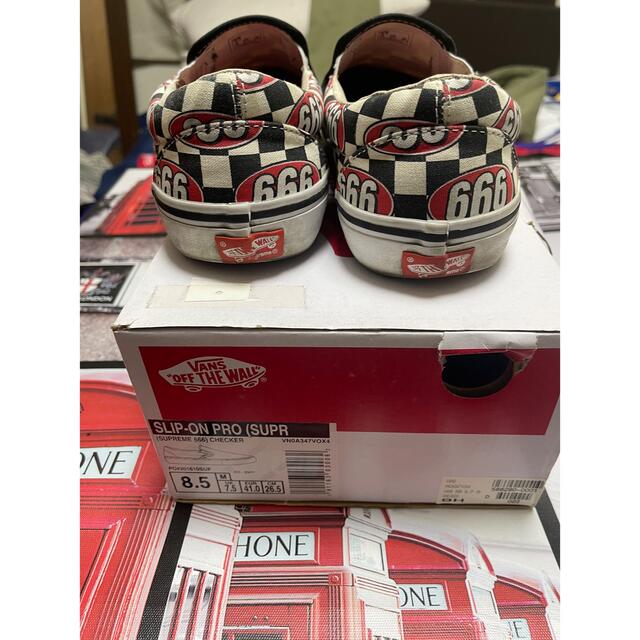 Supreme(シュプリーム)のSupreme Vans Slip On メンズの靴/シューズ(スニーカー)の商品写真