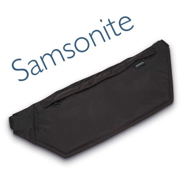 Samsonite(サムソナイト)のSamsonite ウェストポーチ　黒 新品未使用 送料込み メンズのバッグ(ウエストポーチ)の商品写真