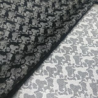 KEI☆KO様専用　黒ねこ65×50(生地/糸)