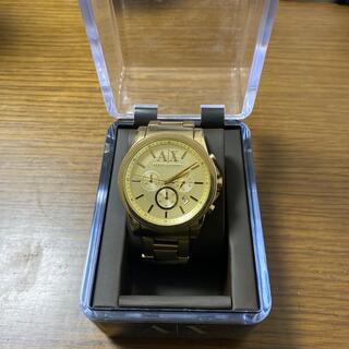 アルマーニエクスチェンジ(ARMANI EXCHANGE)のARMANI EXCHANGE 腕時計　ゴールド(腕時計(アナログ))
