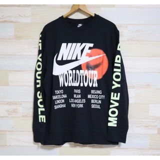 ナイキ(NIKE)のNIKE ナイキ NSW WTOUR ロングスリーブ　トップ　長袖シャツ　XL(Tシャツ/カットソー(七分/長袖))