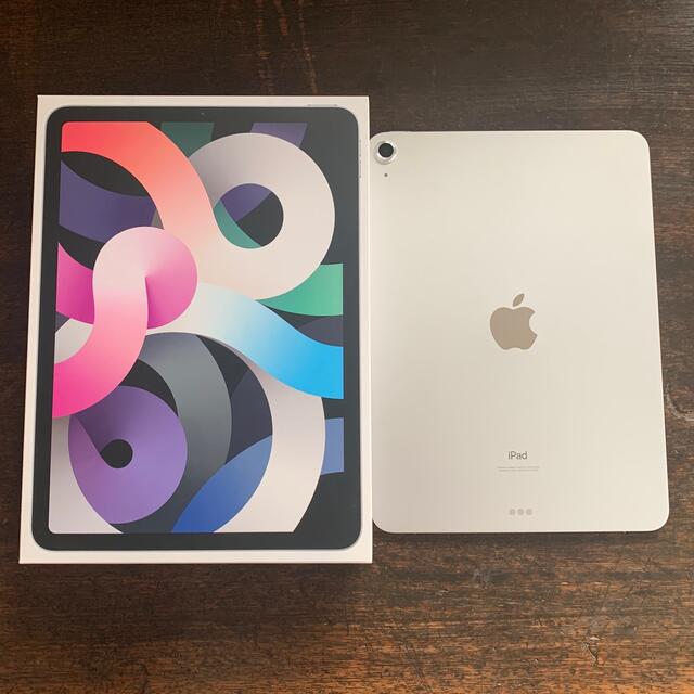 テレビで話題】 Apple - iPad Air4 Wi-Fiモデル 64GB シルバー おまけ