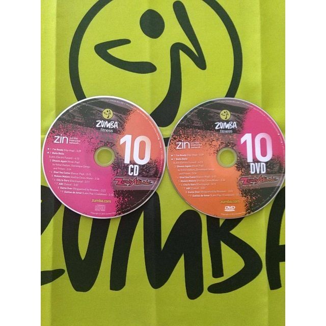 Zumba(ズンバ)のZUMBA ズンバ KIDS 10 キッズ ジュニア CD & DVD エンタメ/ホビーのDVD/ブルーレイ(スポーツ/フィットネス)の商品写真