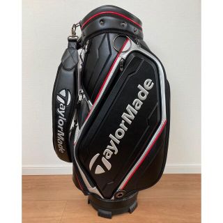 テーラーメイド(TaylorMade)の新品 テーラーメイド キャディーバック 9.5型 47インチ KY830 黒銀(バッグ)