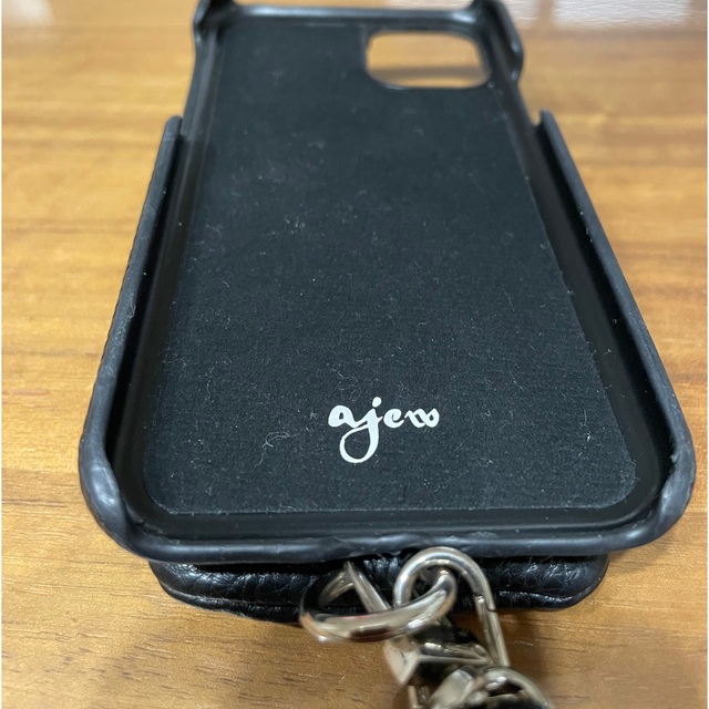 BEAUTY&YOUTH UNITED ARROWS(ビューティアンドユースユナイテッドアローズ)の＜AJEW＞ エジュウ ajew iphone 11pro ケース 黒 スマホ/家電/カメラのスマホアクセサリー(iPhoneケース)の商品写真