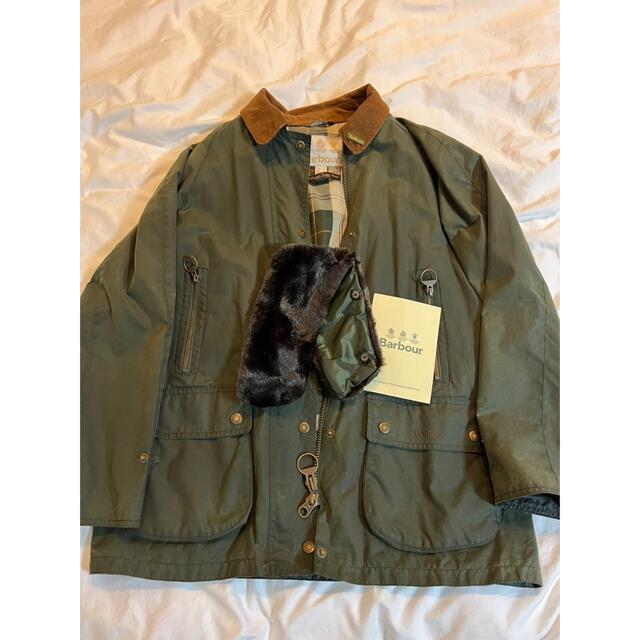 Barbour(バーブァー)のbarbour waxed cotton jacket バブアー レディースのジャケット/アウター(ミリタリージャケット)の商品写真