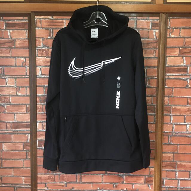 新品 NIKE ナイキ メンズ 裏起毛 ハイネック トレーニングパーカーTHERMAFIT