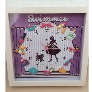 スイマー(SWIMMER)のswimmer☆壁掛け☆時計♪(掛時計/柱時計)