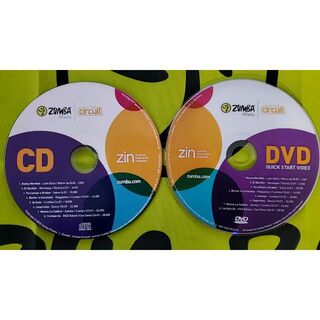 ズンバ(Zumba)のZUMBA ズンバ CIRCUIT サーキット トレーニング　CD　DVD(スポーツ/フィットネス)