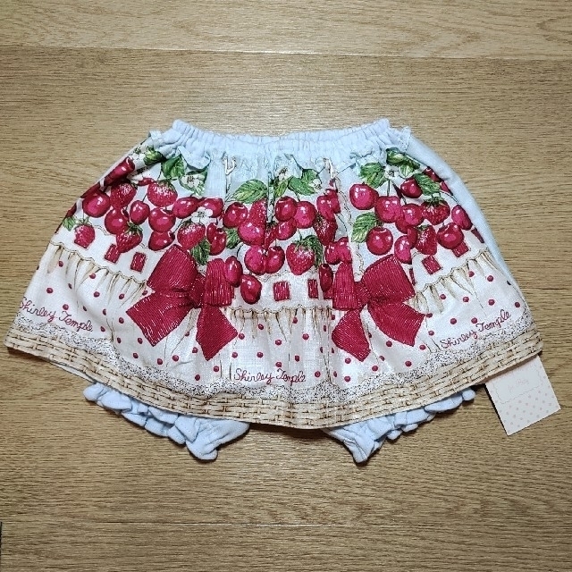 Shirley Temple チェリーバスケット パンツ付きスカート - スカート