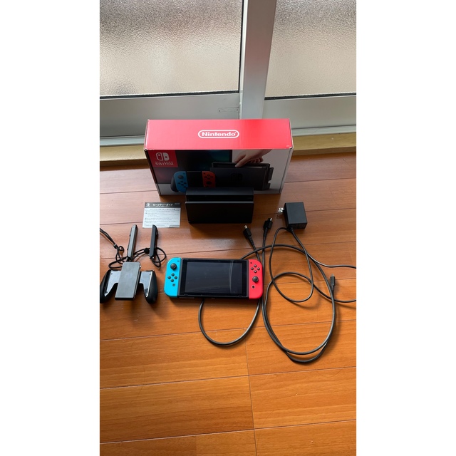 変更OK Nintendo Switch Joy-Con (L) ネオンブルー/ (R) - 通販 - www