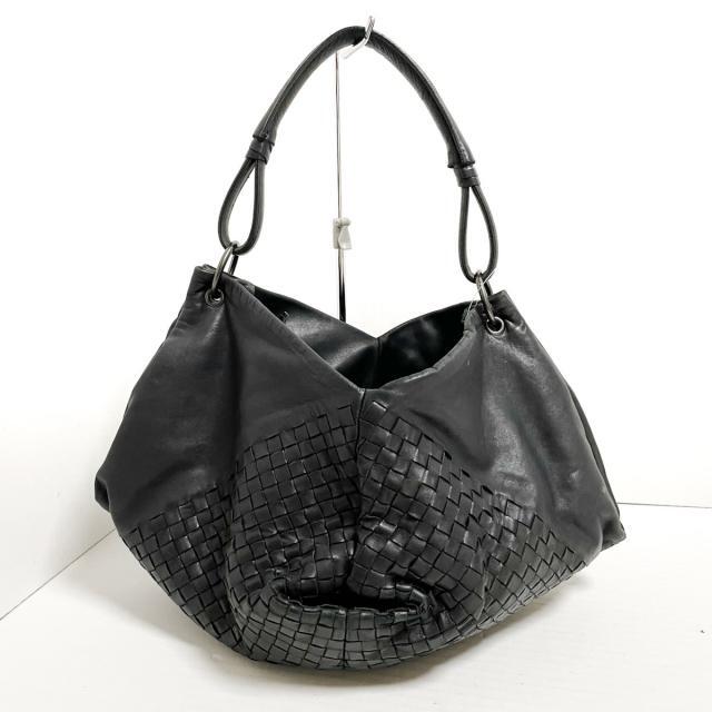 Bottega Veneta(ボッテガヴェネタ)のボッテガヴェネタ ハンドバッグ 131597 黒 レディースのバッグ(ハンドバッグ)の商品写真