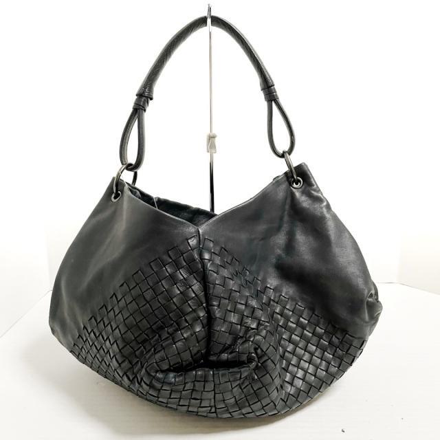 Bottega Veneta(ボッテガヴェネタ)のボッテガヴェネタ ハンドバッグ 131597 黒 レディースのバッグ(ハンドバッグ)の商品写真