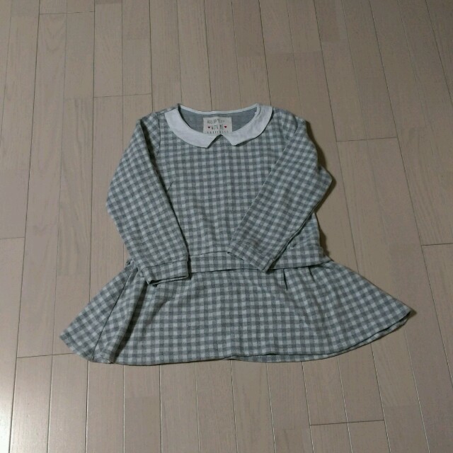 しまむら(シマムラ)のワンピース130  ZARA、GAP、ＧＵ キッズ/ベビー/マタニティのキッズ服女の子用(90cm~)(ワンピース)の商品写真