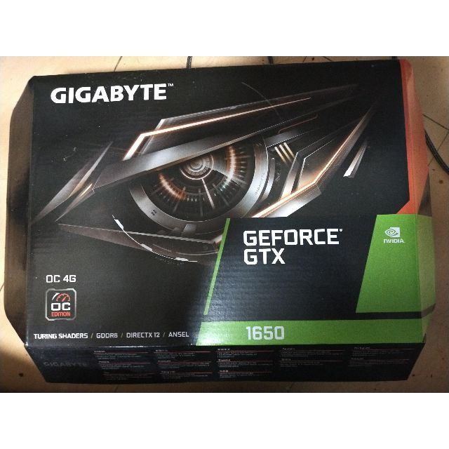 GIGABYTE NVIDIA GeForce GTX1650　OC