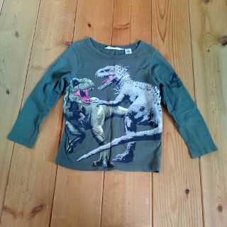 エイチアンドエム(H&M)のH&M恐竜ロンT100(Tシャツ/カットソー)