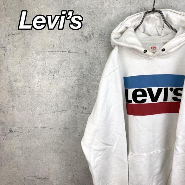 Levi's(リーバイス)の希少 90s リーバイス パーカー ビッグプリント メンズのトップス(パーカー)の商品写真