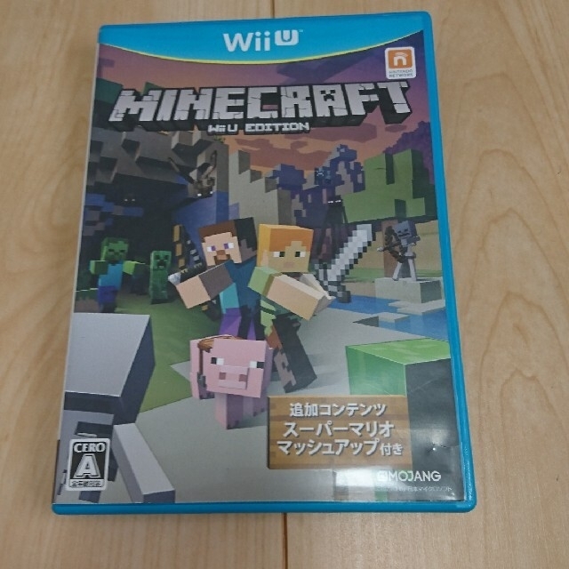 Wii U(ウィーユー)のMinecraft will u ジャンク品 エンタメ/ホビーのゲームソフト/ゲーム機本体(家庭用ゲームソフト)の商品写真