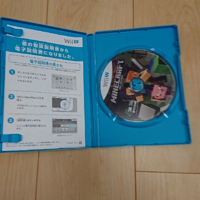 Wii U(ウィーユー)のMinecraft will u ジャンク品 エンタメ/ホビーのゲームソフト/ゲーム機本体(家庭用ゲームソフト)の商品写真