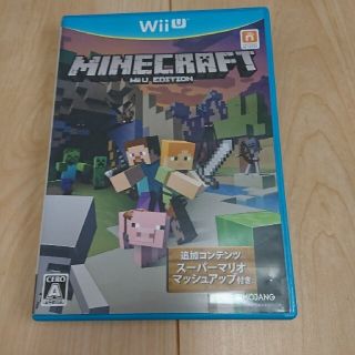 ウィーユー(Wii U)のMinecraft will u ジャンク品(家庭用ゲームソフト)