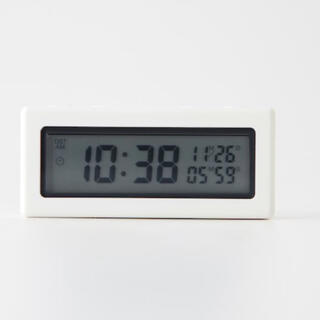 ムジルシリョウヒン(MUJI (無印良品))の無印　デジタルタイマー　時計(置時計)